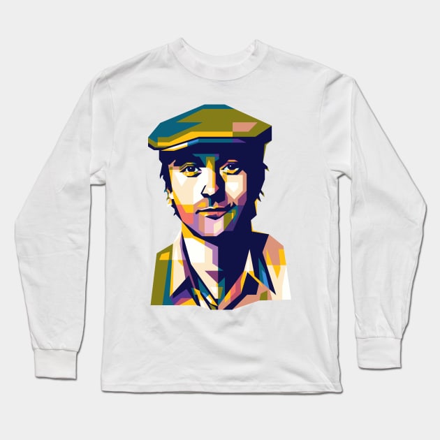 Phil Collins Long Sleeve T-Shirt by ESENTIAL-AF